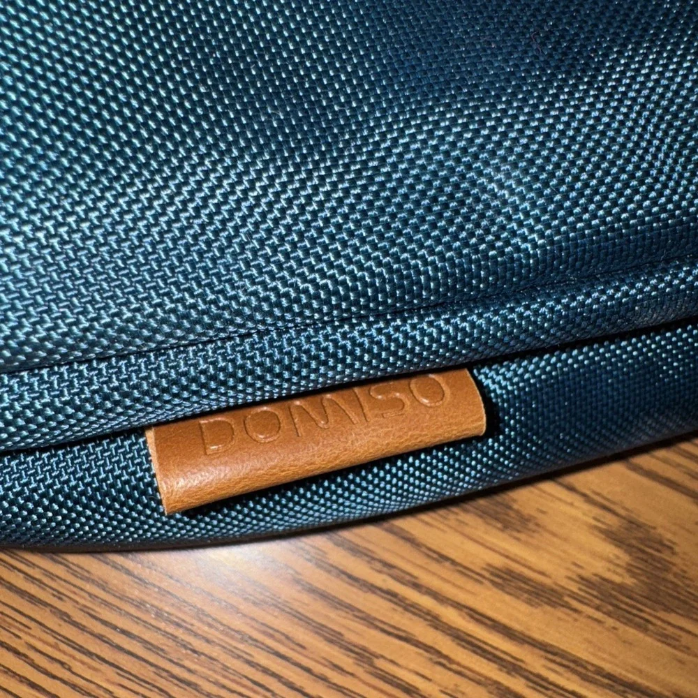 DOMISO 17.3 inch Laptop Bag Business Briefcase 17-17.3 inch, Turquoise